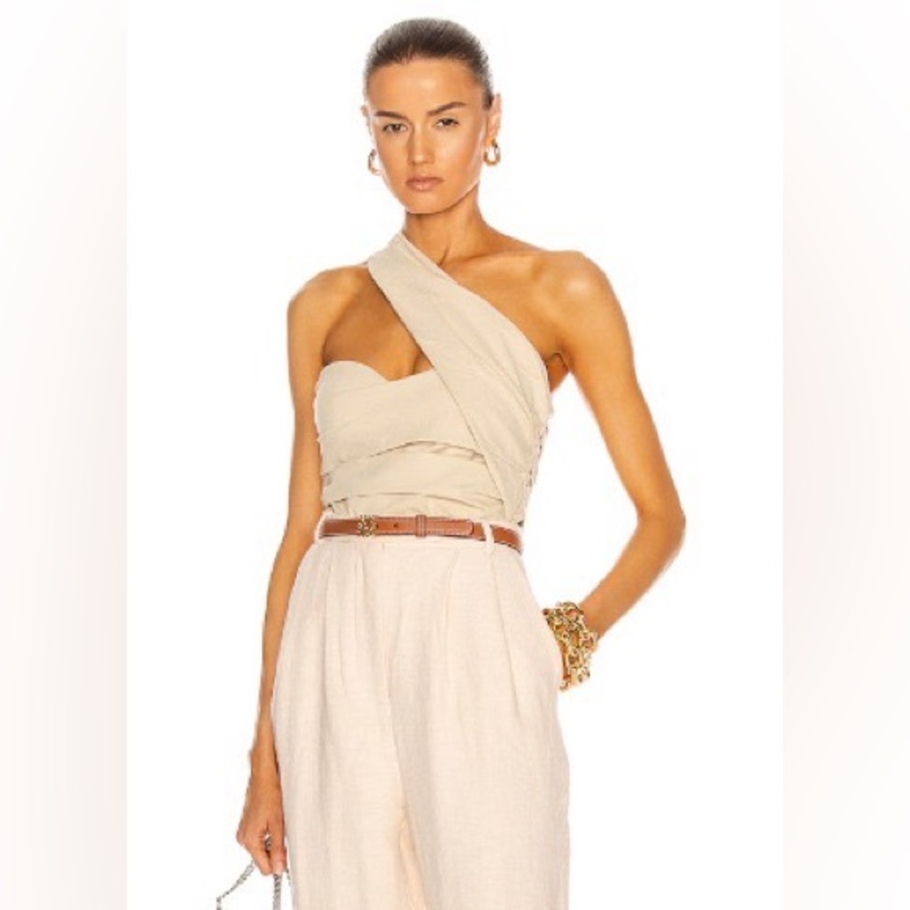 Atoir Never Really Over Bodysuit in Taupe